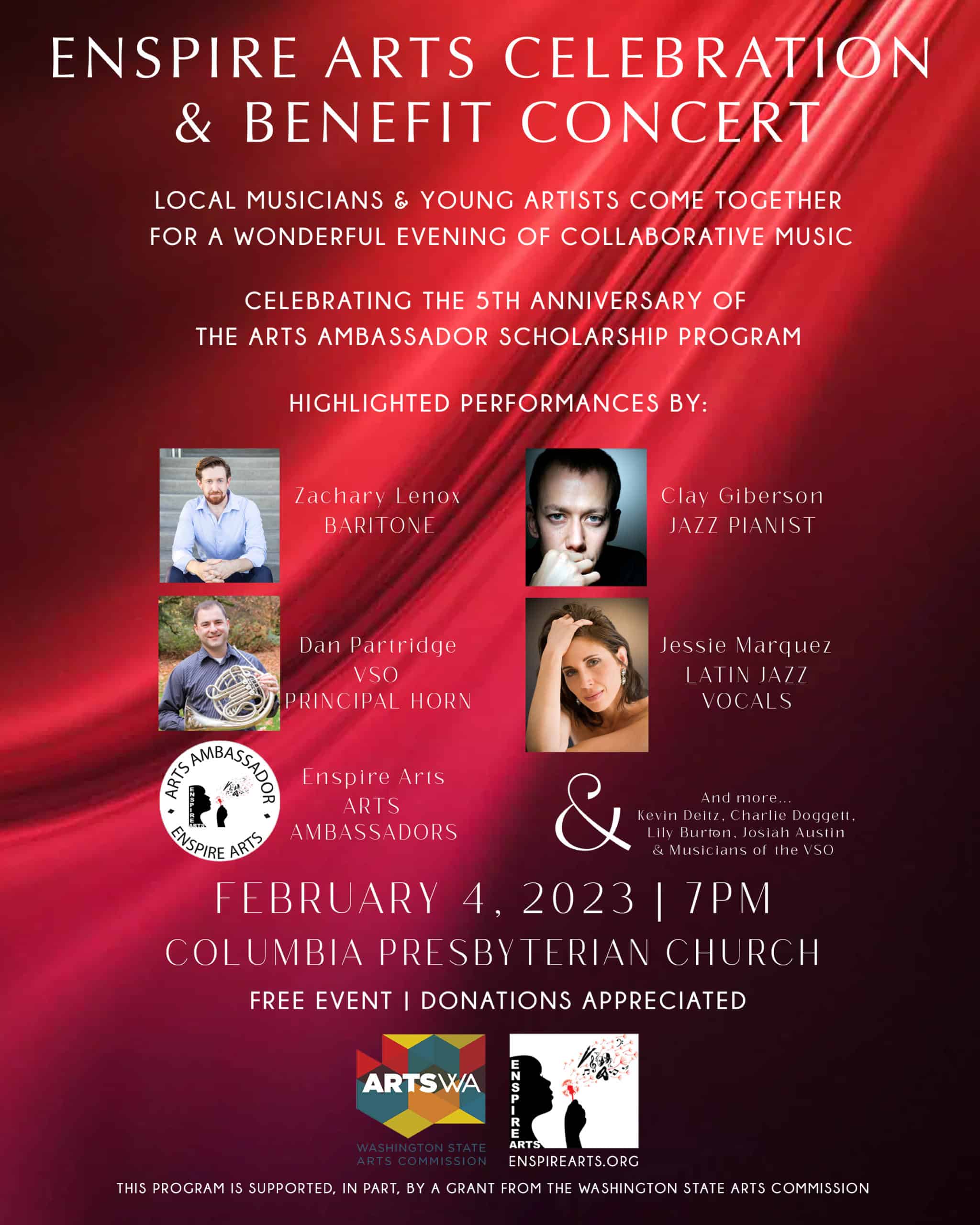 Enspire Arts Celebration & Benefit Concert